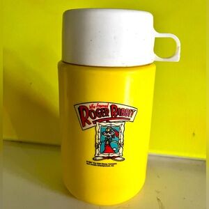 Who Framed Roger Rabbit Thermos Yellow